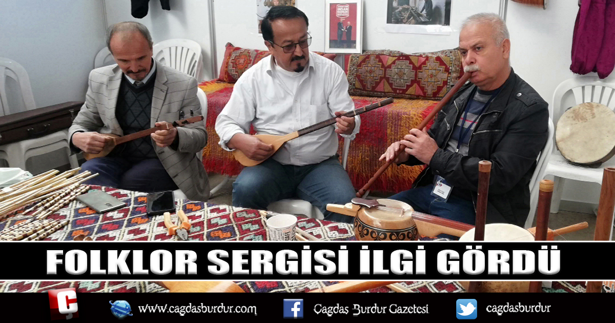 FOLKLOR SERGİSİ İLGİ GÖRDÜ