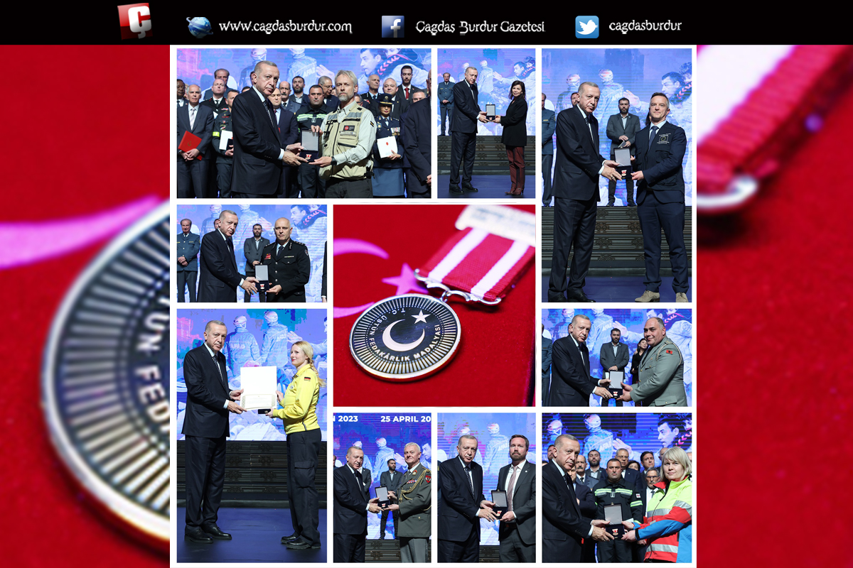 Cumhurbaşkanı Erdoğan, Devlet Üstün Fedakârlık Madalyası ve Nişanı Tevcih Töreni’ne katıldı