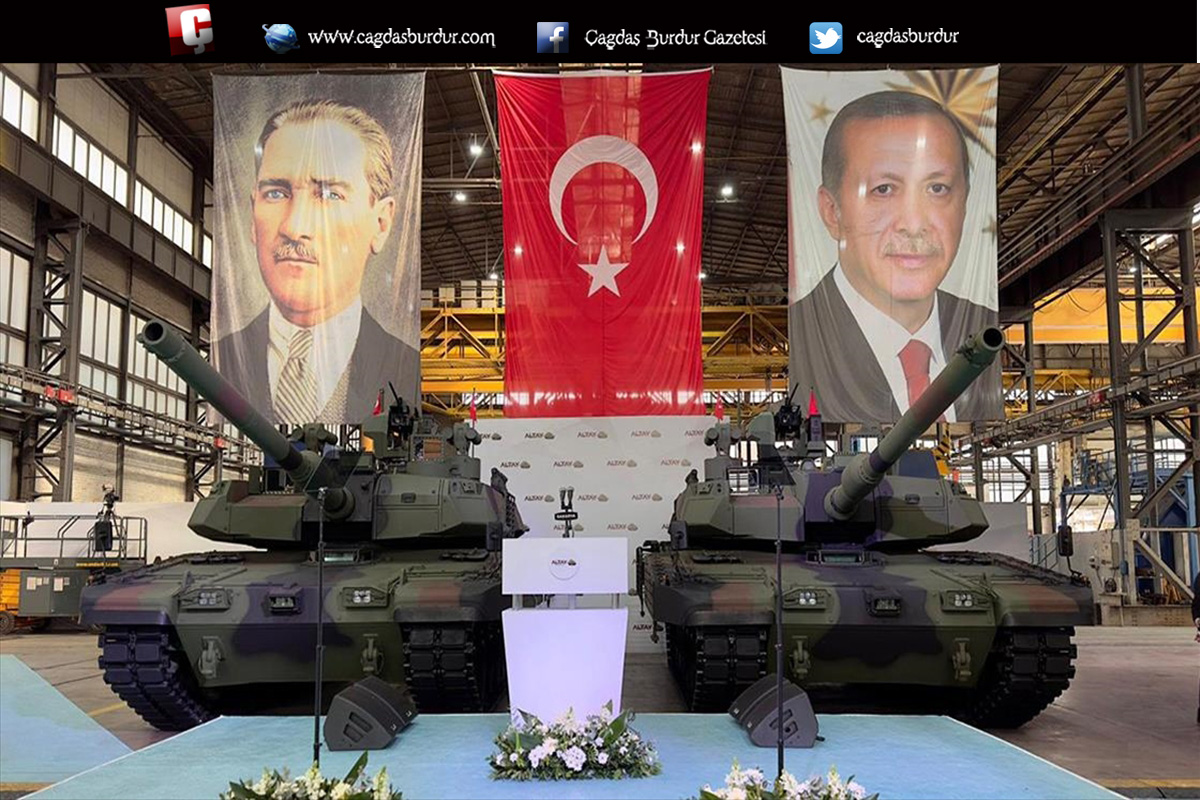 YENİ ALTAY TANKI TESTLER İÇİN TSK'YA TESLİM EDİLDİ