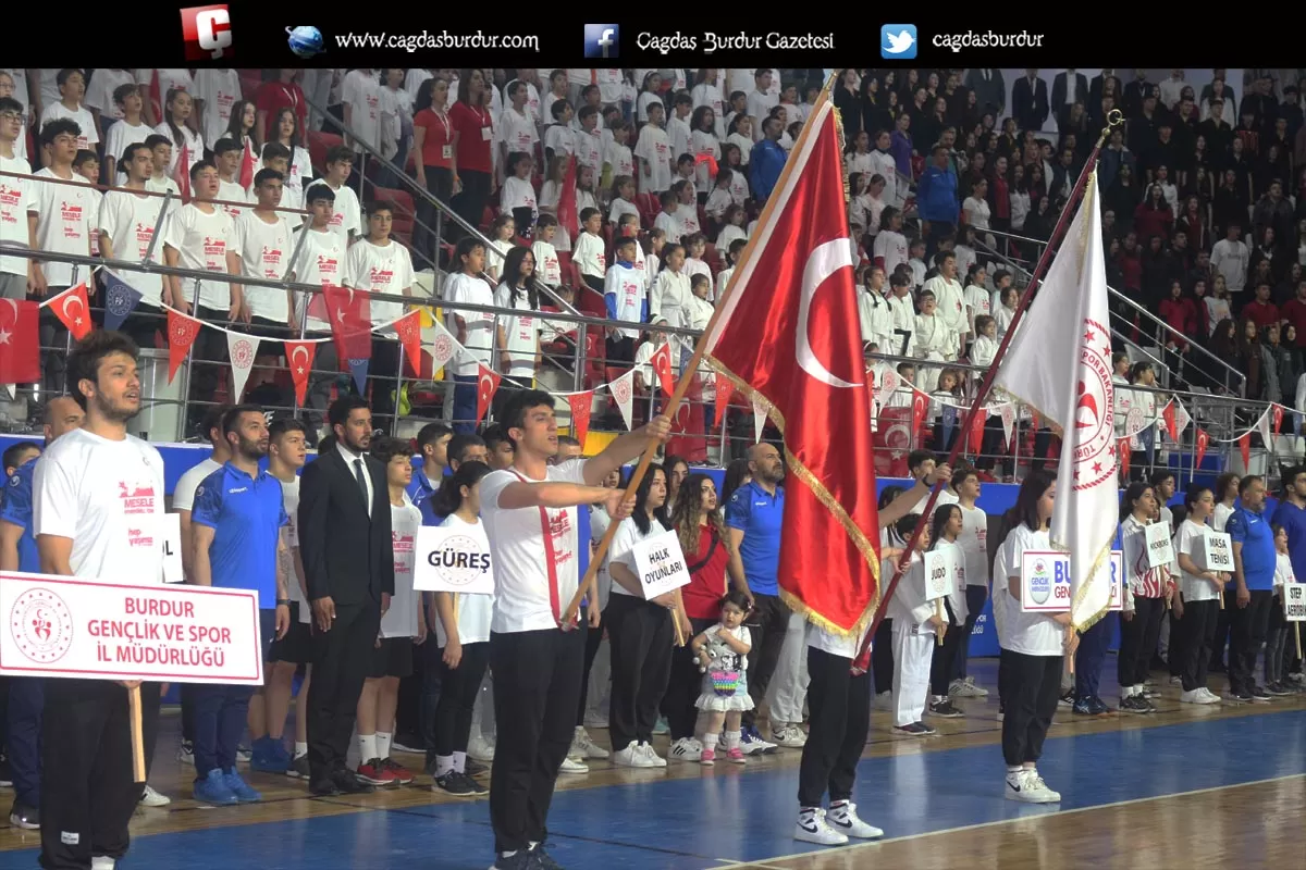 BURDUR’DA 19 MAYIS COŞKUSU