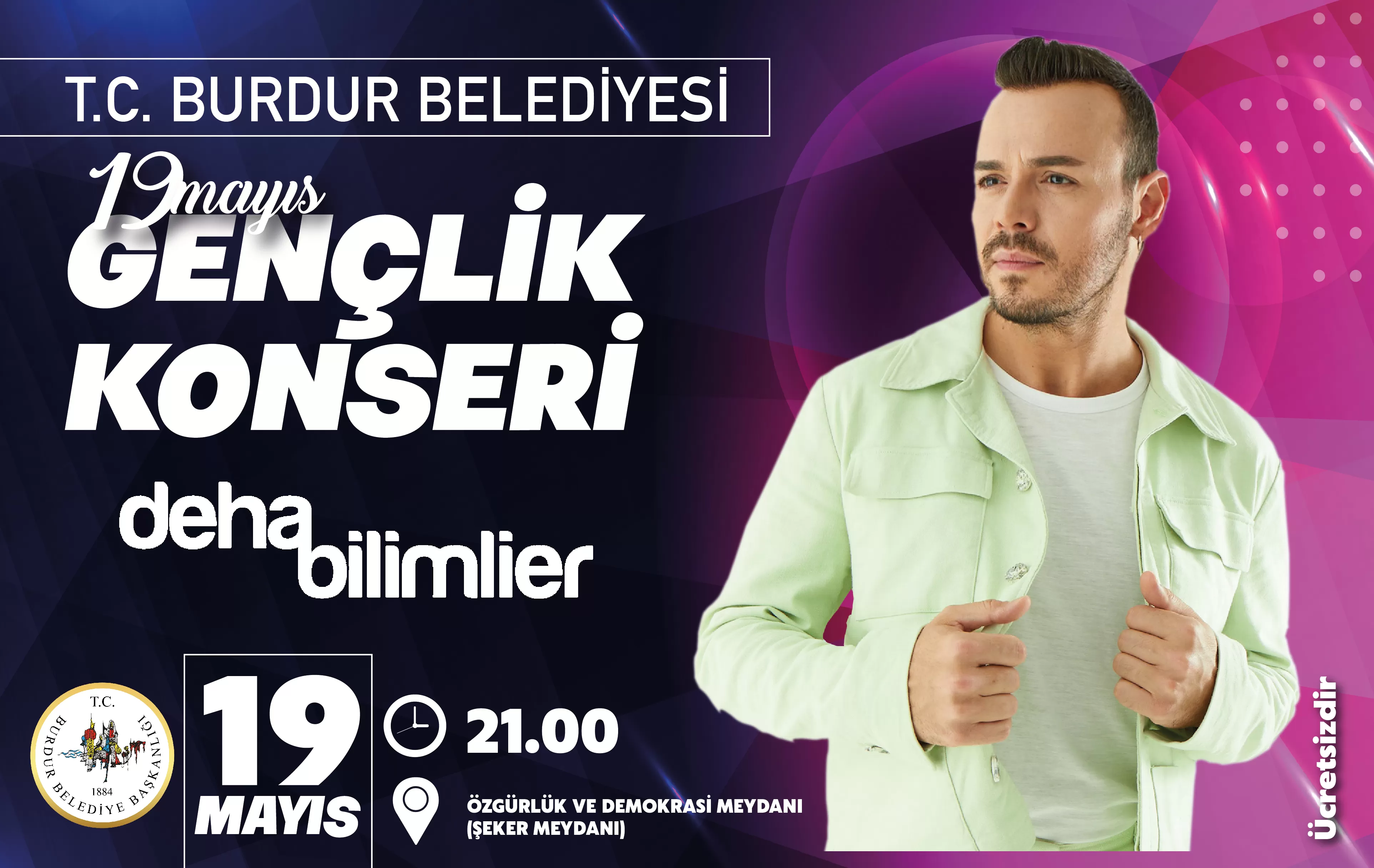 BURDUR BELEDİYESİ'NDEN 19 MAYIS ETKİNLİĞİ