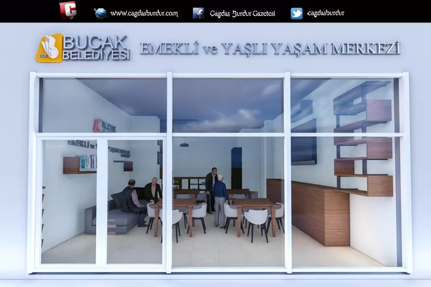 BUCAK BELEDİYESİ “EMEKLİ VE YAŞLI YAŞAM MERKEZİ” YAPIYOR