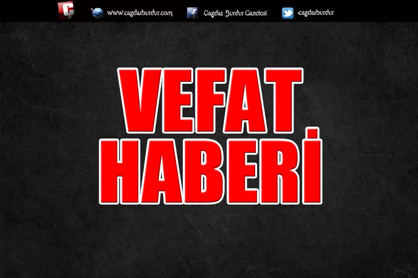 VEFAT HABERİ