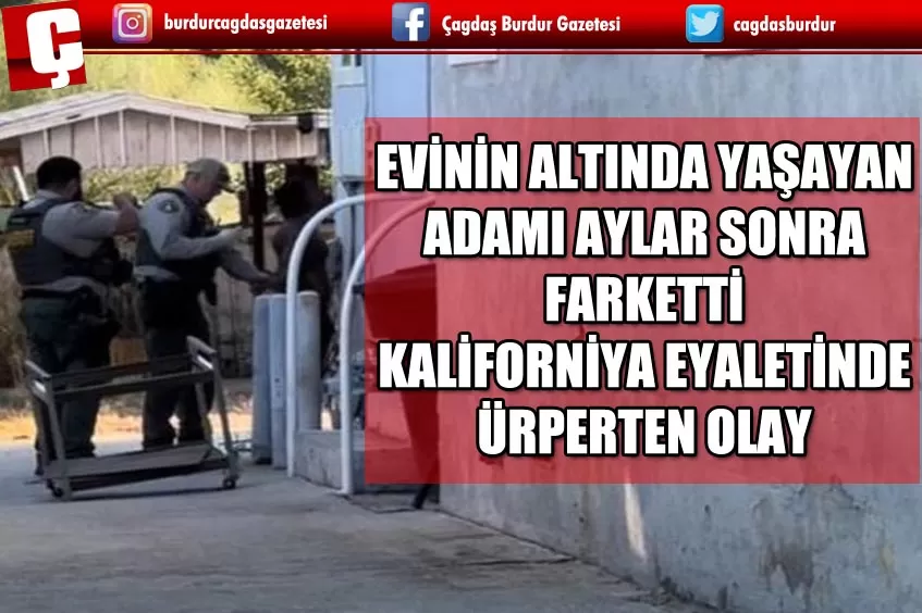 AYLARDIR KENDİ EVİNİN ALTINDA YAŞAYAN ADAMI YENİ FARKETTİ! 