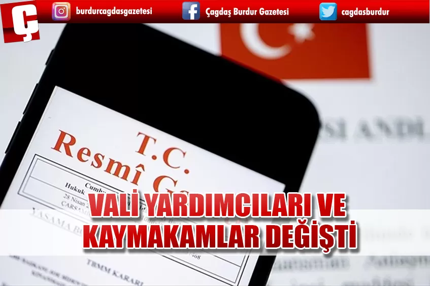 RESMİ GAZETE'DE YAYIMLANDI