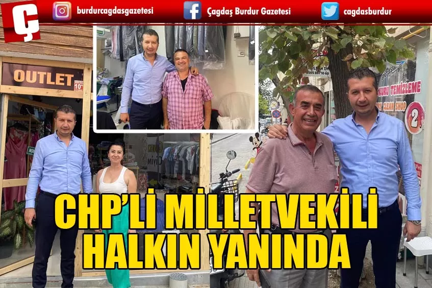 BURDUR MİLLETVEKİLİ, VATANDAŞIN YANINDA