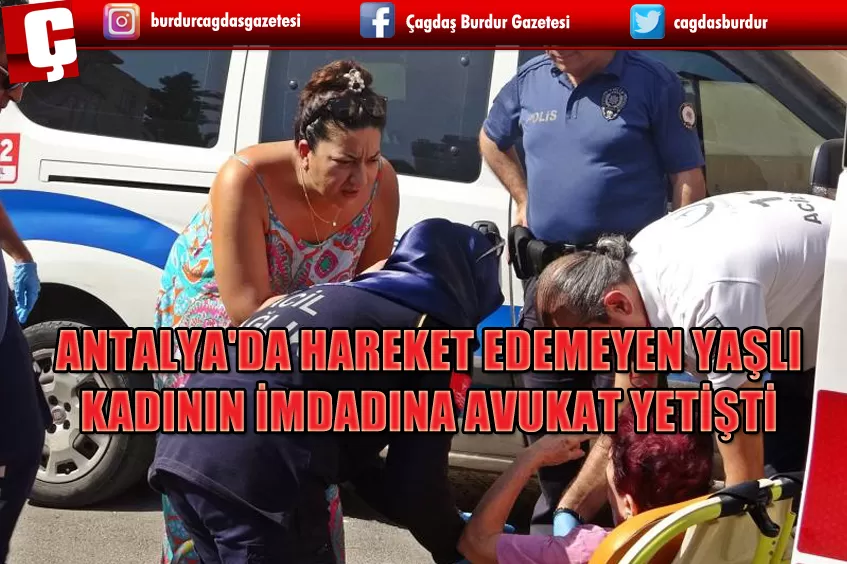 BANYODA DÜŞÜP 24 SAAT BOYUNCA MAHSUR KALAN YAŞLI KADININ İMDADINA AVUKATI YETİŞTİ