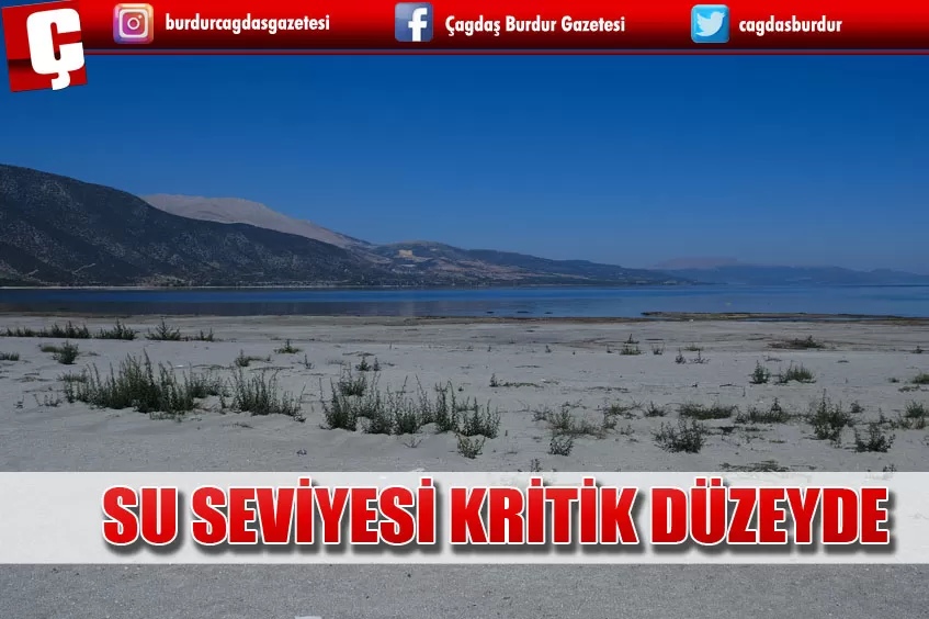 YEDİ RENKLİ GÖLDE SU SEVİYESİ KRİTİK SEVİYEDE
