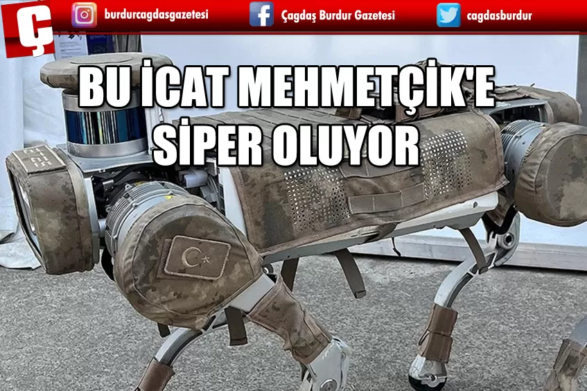  ROBOT KÖPEK KEÇİ DAĞLARDA MEHMETÇİK'E SİPER OLUYOR