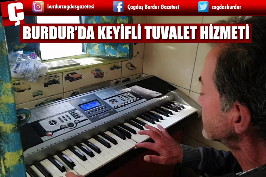 TUVALETTE ORG ÇALIYOR, GELENLER MUTLU OLUYOR