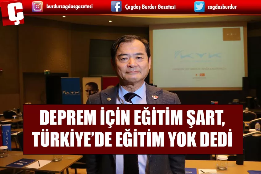 JAPON DEPREM UZMANI MORİWAKİ’DEN MARMARA DEPREMİ AÇIKLAMASI