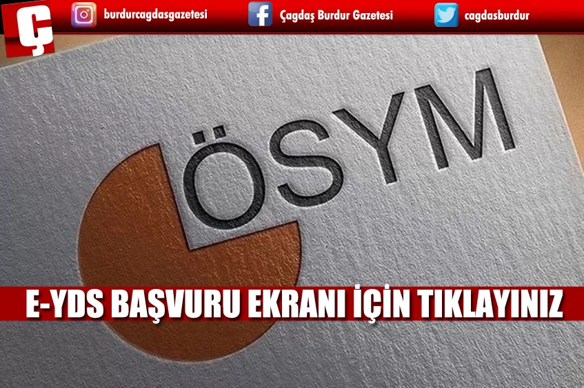 E-YDS BAŞVURULARI BAŞLADI