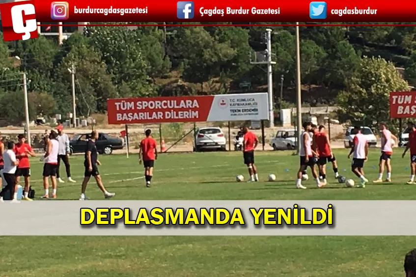 BURDUR MAKÜSPOR DEPLASMANDA YENİLDİ