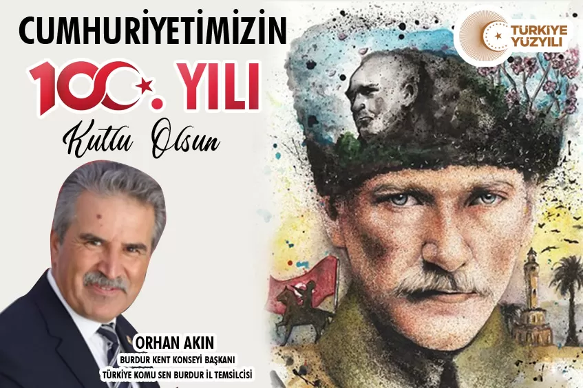 ORHAN AKIN 29 EKİM MESAJI 