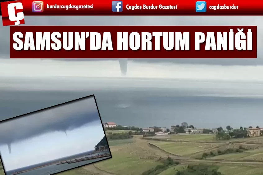 KARADENİZ'DE HORTUM PANİĞİ
