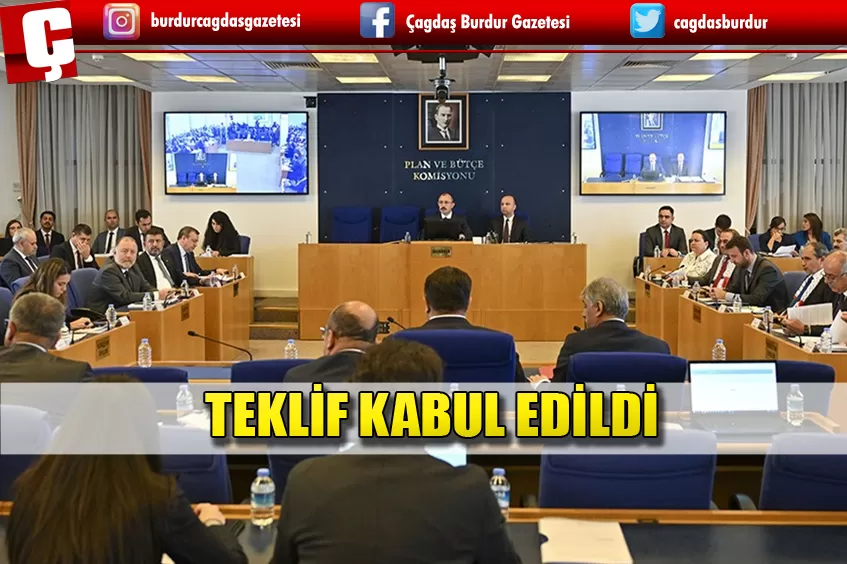 KANUN TEKLİFİ, KOMİSYONDA KABUL EDİLDİ