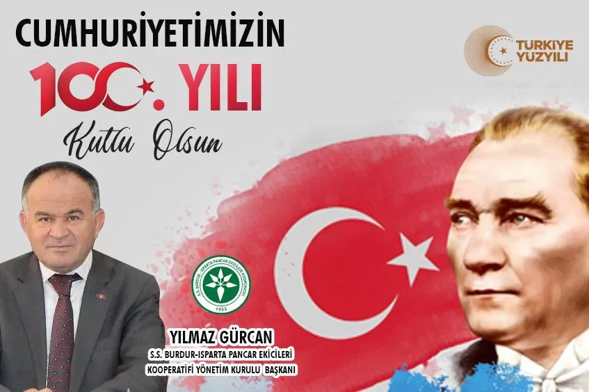 YILMAZ GÜRCAN 29 EKİM MESAJI 
