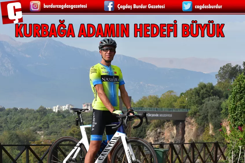 KURBAĞA ADAMIN HEDEFİ BÜYÜK 