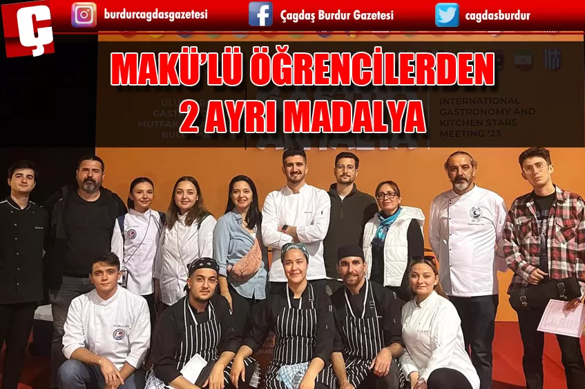 MAKÜ'LÜ ÖĞRENCİLER YİNE GURURLANDIRDI