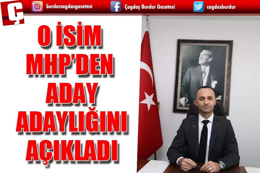 HALİL AKÇAY BELEDİYE BAŞKAN ADAY ADAYLIĞINI AÇIKLADI