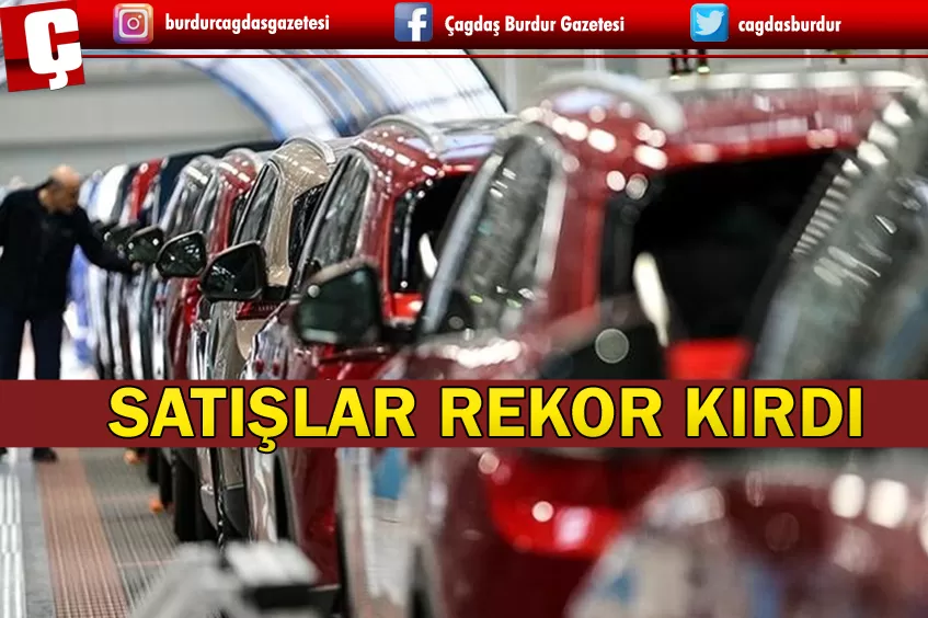 OTOMOTİV SATIŞLARI EKİMDE DE REKOR KIRDI