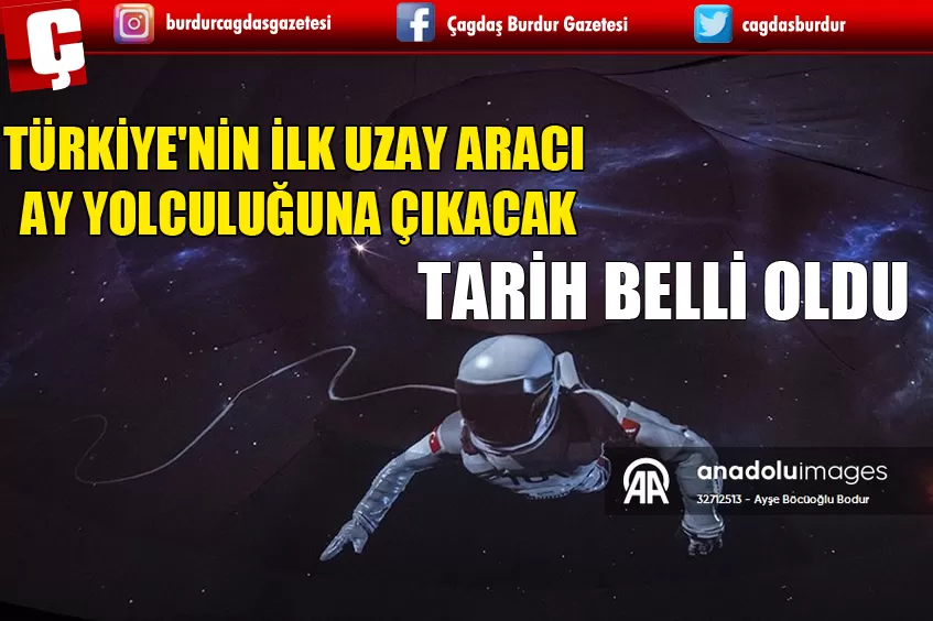 TÜRKİYE'NİN MİLLİ UZAY ARACININ UZAYA FIRLATILMA TARİHİ BELLİ OLDU