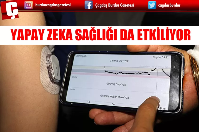 YAPAY ZEKA DİYABETTE YAŞAM KALİTESİNİ ARTIRIYOR