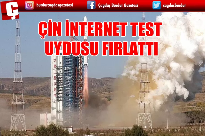 ÇİN UYDU FIRLATTI 