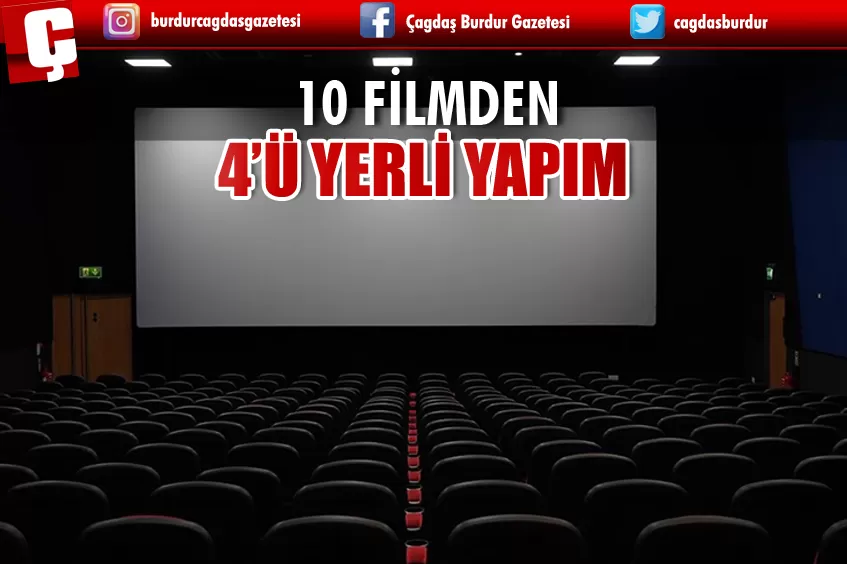 SİNEMADA EN ÇOK İZLENEN FİLMLERDE YERLİ YAPIMLARIMIZDA VAR