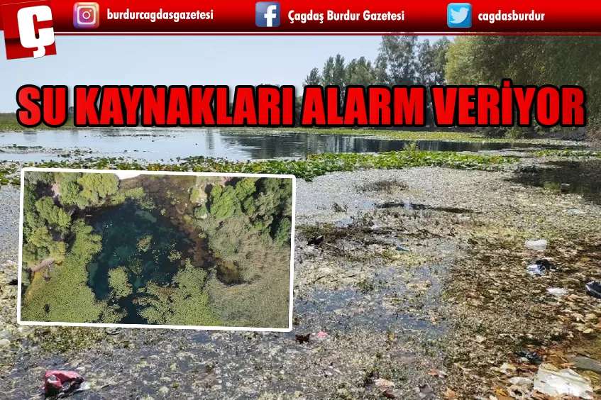 SU KAYNAKLARI ALARM VERİYOR