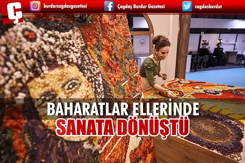 BAHARATLAR SANATA DÖNÜŞTÜ