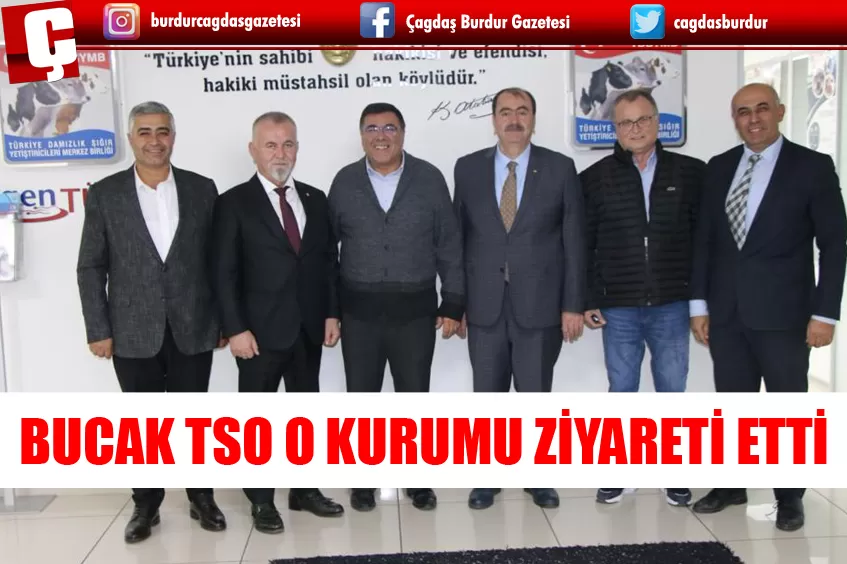 BUCAK TSO'DAN TDSYMB ZİYARETİ