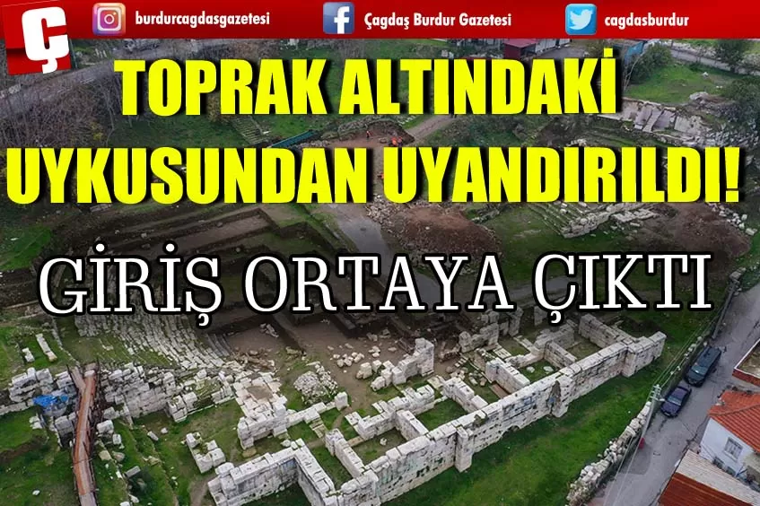 TOPRAK ALTINDAKİ UYKUSUNDAN UYANDIRILDI! GİRİŞ ORTAYA ÇIKTI 