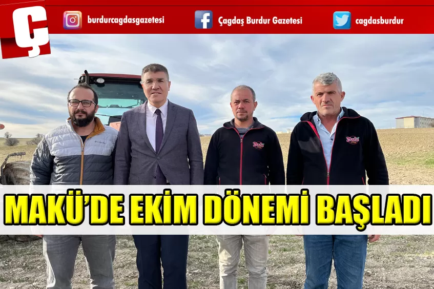 MAKÜ YEM BİTKİSİ ÜRETMEYE DEVAM EDİYOR