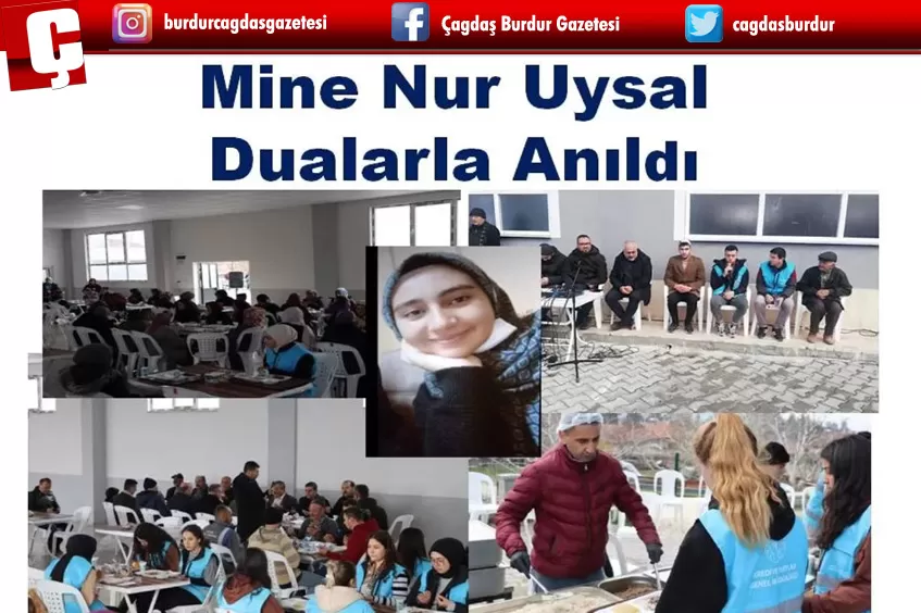 MİNE NUR UYSAL DUALARLA ANILDI