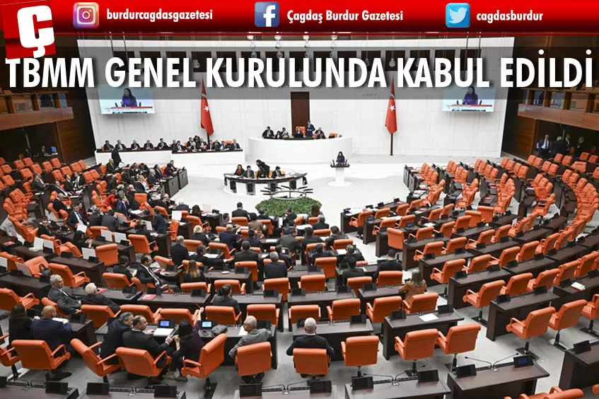 2024 YILI BÜTÇELERİ GENEL KURULDA KABUL EDİLDİ