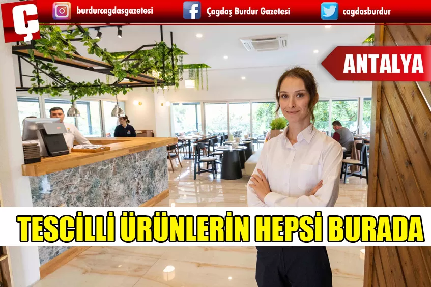 COĞRAFİ TESCİLLİ YEMEKLERİN YER ALDIĞI LOKANTA AÇILDI
