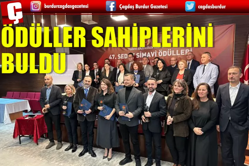TGC 47. SEDAT SİMAVİ ÖDÜLLERİ SAHİPLERİNİ BULDU