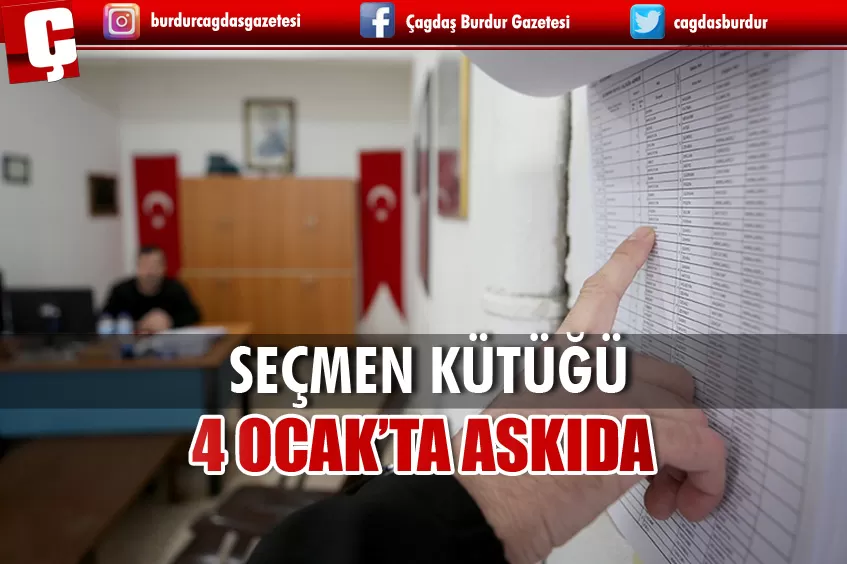 4 OCAK'TA ASKIYA ÇIKIYOR