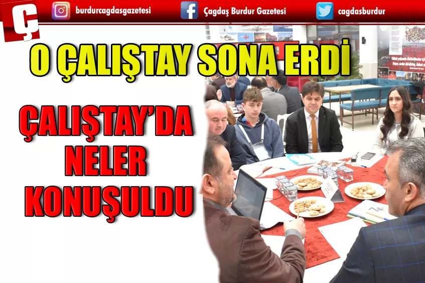 BURDUR'DA DİN ÖĞRETİMİ ÇALIŞTAYI SONA ERDİ