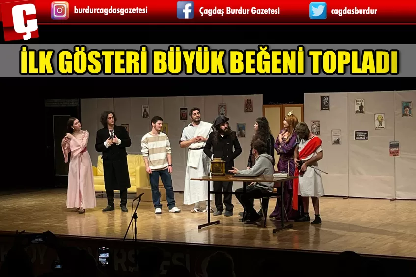 TOPLULUĞUN İLK GÖSTERİSİ BÜYÜK BEĞENİ TOPLADI