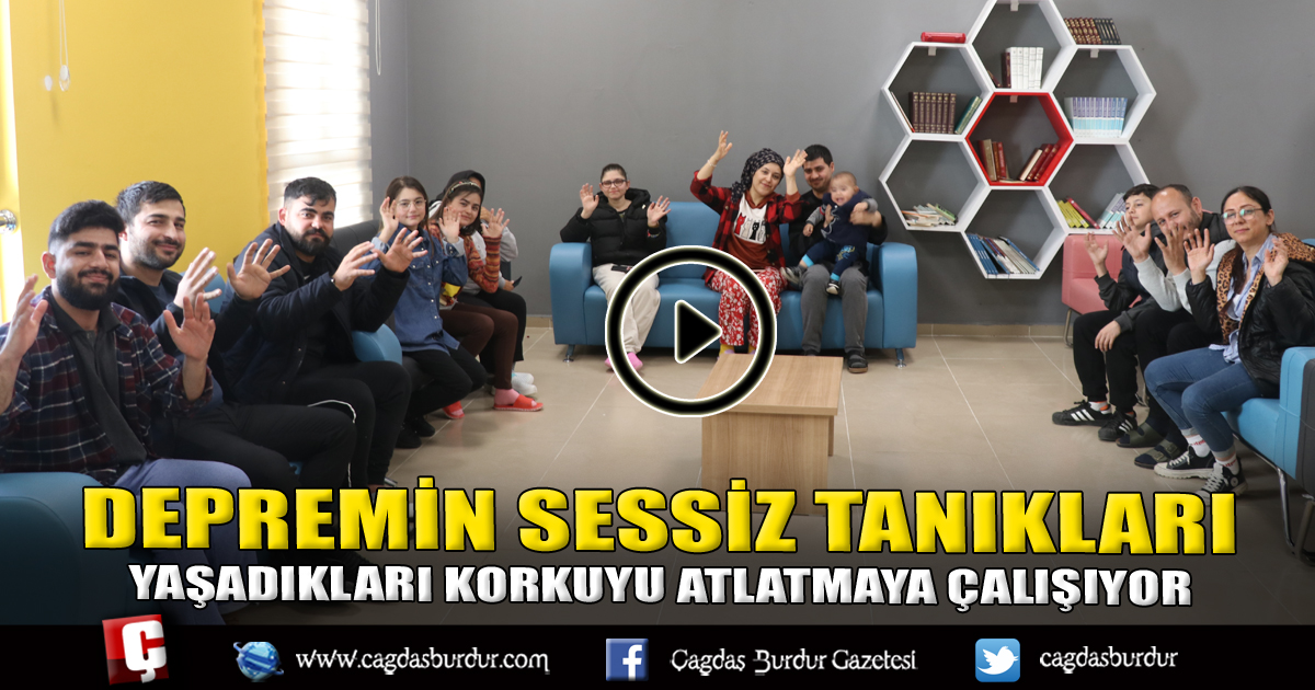 Depremin sessiz tanıkları yaşadıkları korkuyu atlatmaya çalışıyor