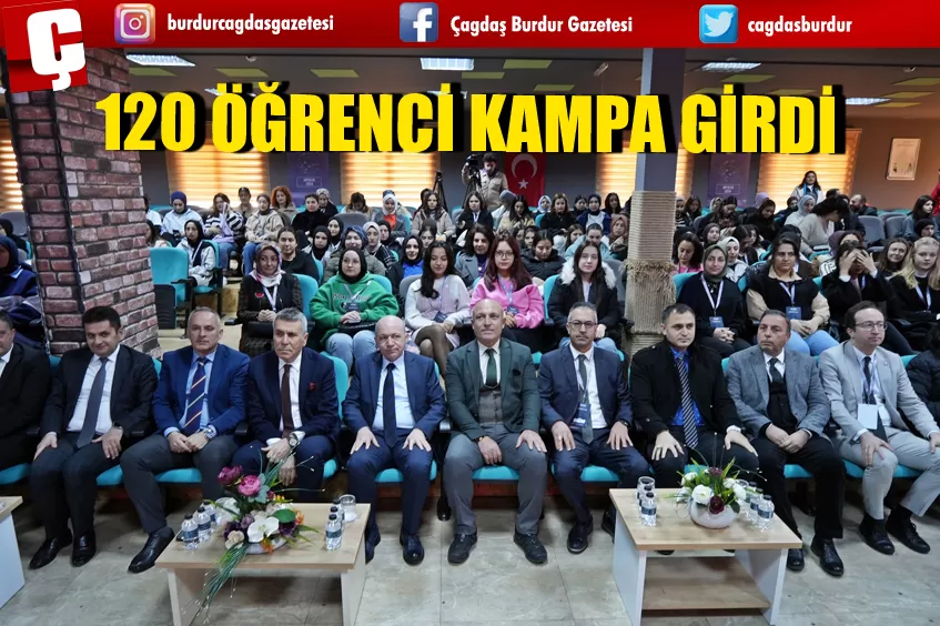 120 ÖĞRENCİ GASTRONOMİ KAMPINA GİRDİ 