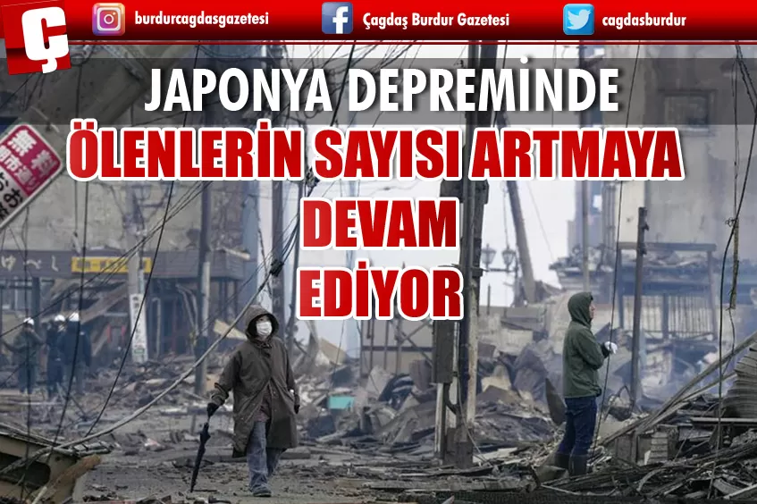 DEPREMDE ÖLENLERİN SAYISI ARTMAYA DEVAM EDİYOR