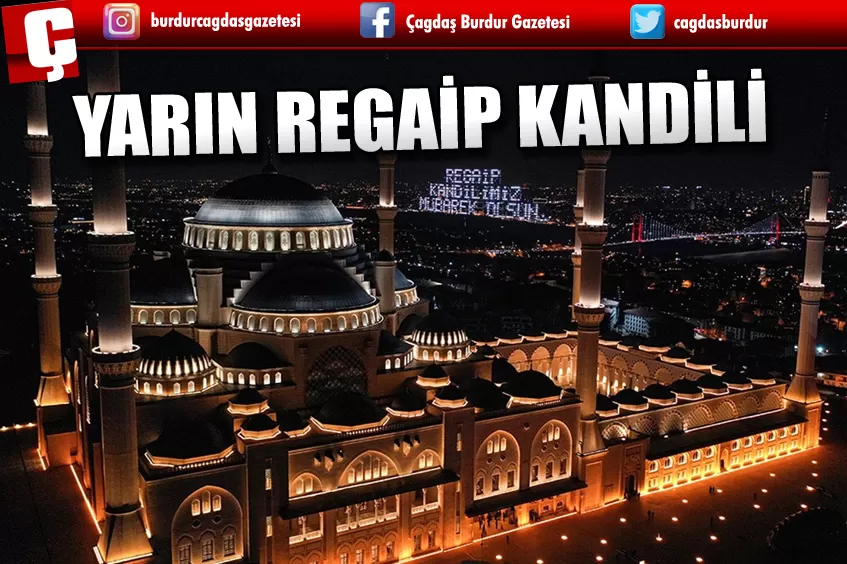 YARIN REGAİP KANDİLİ