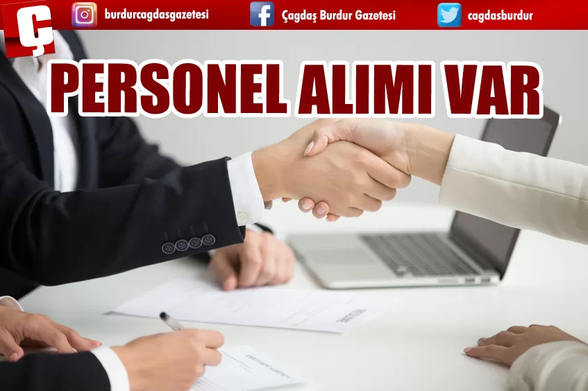 PERSONEL ALIMI YAPILACAK