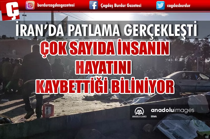 İRAN'DA PATLAMA MEYDANA GELDİ