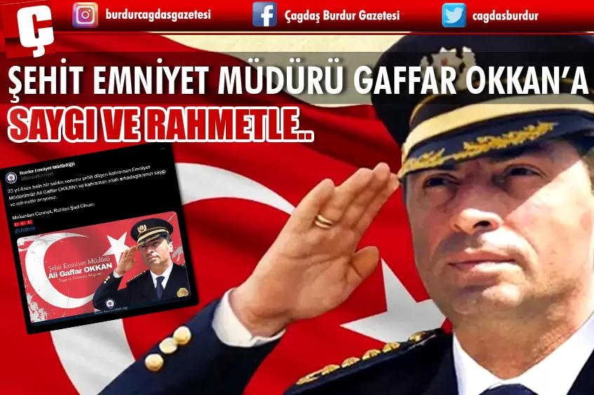 ALİ GAFFAR OKKAN'A SAYGI VE RAHMETLE..
