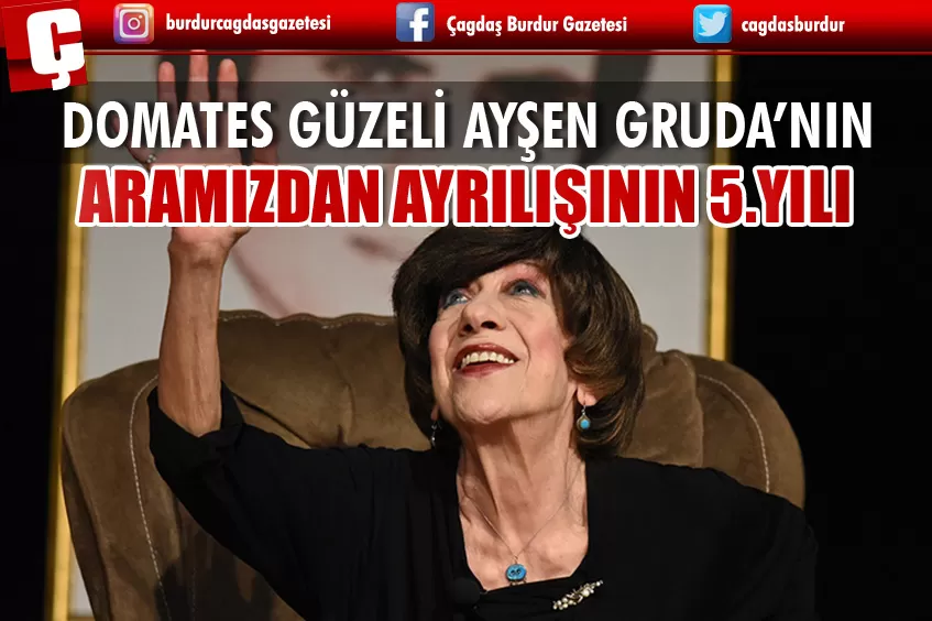 YEŞİLÇAMIN GÜZELİ AYŞEN GRUDA'NIN ARAMIZDAN AYRILIŞININ 5.YILI