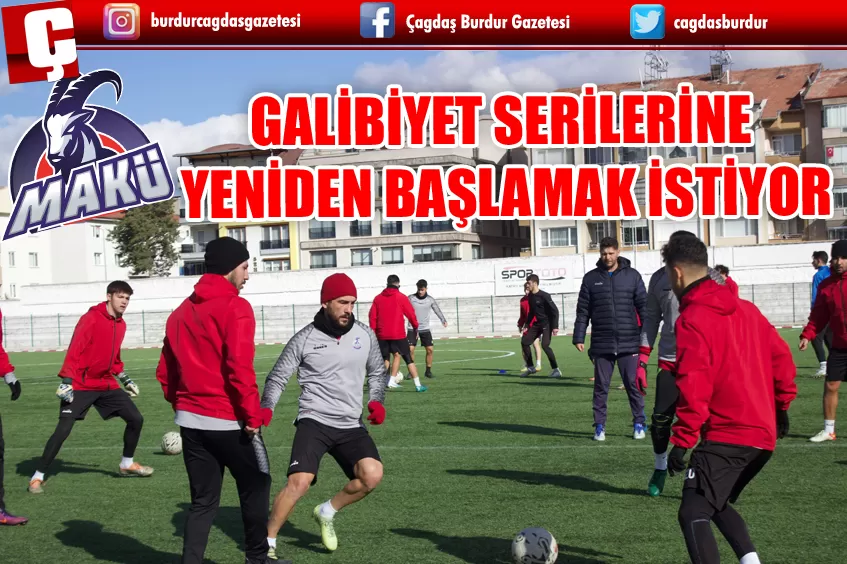 MAKÜ SPOR GALİBİYET SERİLERİNE BAŞLAMAK İSTİYOR